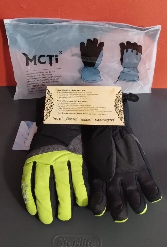 Mcti waterproof best sale mens ski gloves