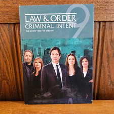 Law & Order: Criminal Intent: the Ninth Year (DVD, 2010) for sale  