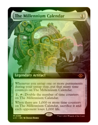 FOIL The Millennium Calendar (0388) - Lost Carverns of Ixalan - LCI - MTG -  NM | eBay