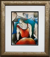 David Schluss "The Messenger" Custom Framed Art Print