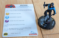 Nightwing 029 uncommon Crisis Heroclix set with card U Dick Grayson