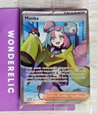 Iono Mistika Holo Promo Full art 189/SV-P Limited Sealed Indonesia Pokemon  TCG