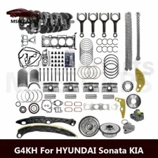 G4KH 2.0T Engine Rebuild Kit w/ Timing Kit Crankshaft Con Rods for Hyundai KIA