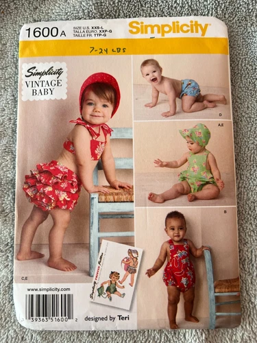 Simplicity Patterns ~ All are Baby Patterns 7-24 LBS * ~ * ~ * ~ * Listing 2428 - Picture 72 of 81