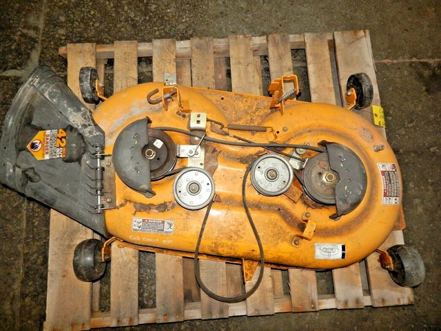 MTD OEM 983-04598A-4021/ 983-04598-4021 42" DECK. YELLOW 2. SPECIAL