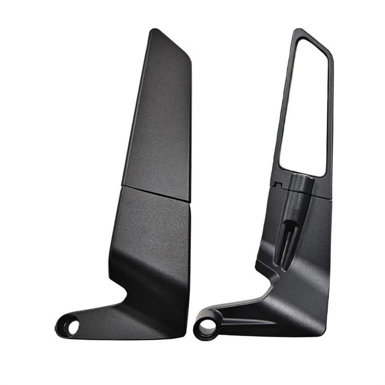 For KAWASAKI Z650 Z800 Z900 Z1000 ZH2 Rotatable Wind Wing Rear View Mirrors - Image 2 of 4