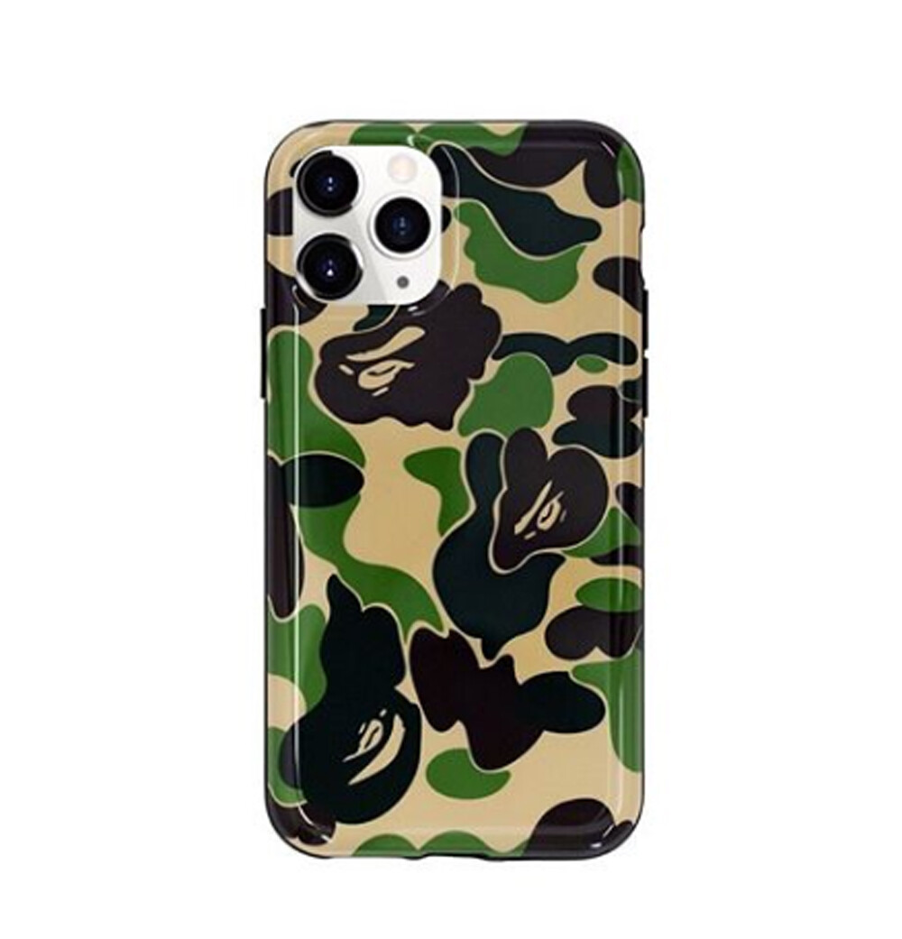 APE iPhone11ケース A BATHING APE 新品 エイプ ABC CAMO COLLEGE I PHONE 11 PRO
