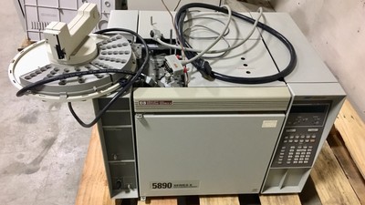 Hp Gas Chromatograph 5890 Series Ii With Autosampler Tray Ebay