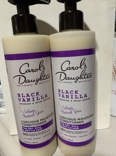 2 X Carol's Daughter Black Vanilla Luscious Moisture Conditioner, 12 oz.