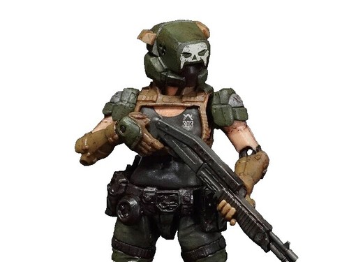 1:18 Scale Acid Rain Norinu Sentinel FAV-A45 Figure Toynami | eBay