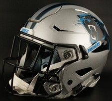 CAROLINA PANTHERS NFL Riddell SPEEDFLEX Authentic Gameday Football Helmet