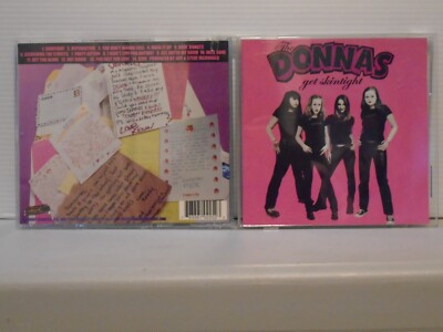 THE DONNAS-Get Skintight-CD-Lookout