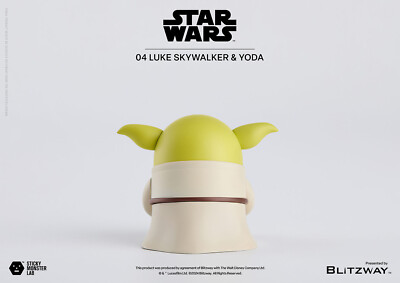 Blitzway SML Yoda Luke Skywalker SW-04 Star Wars PVC ABS Figure