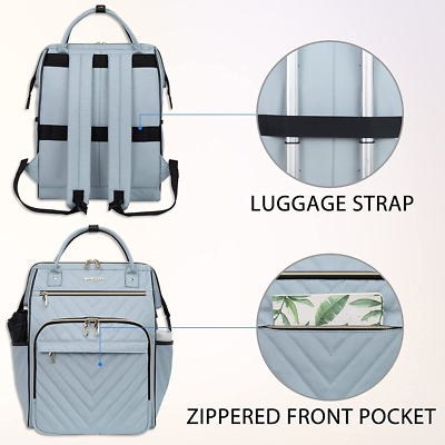 VANKEAN 17 Inch Laptop Backpack for Women Men Fashion  display picture 3