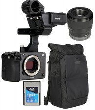 Sony Alpha FX3A Cinema Line Full-frame Camera and 50mm F1.8 Lens Bundle