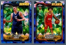 2024-25 Topps Chrome Sapphire Basketball #1-200 Singles w/ Rookie RC - You Pick