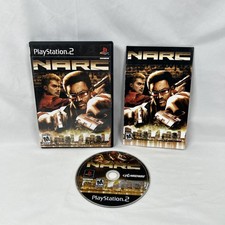 Narc (Sony PlayStation 2, 2005) PS2 Black Label With Manual Tested