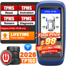 2026 Xtool Tp150 Tpms Tire Sensor Relearn Reset Activate Tool Ts100 Programming 2026 Xtool Tp150 Tpms Tire Sensor Relearn Reset Activate Tool Ts100 Programming