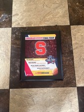 Syracuse 2018 NCAA Men's Basketball March Madness Final Four Fanatics Plaque