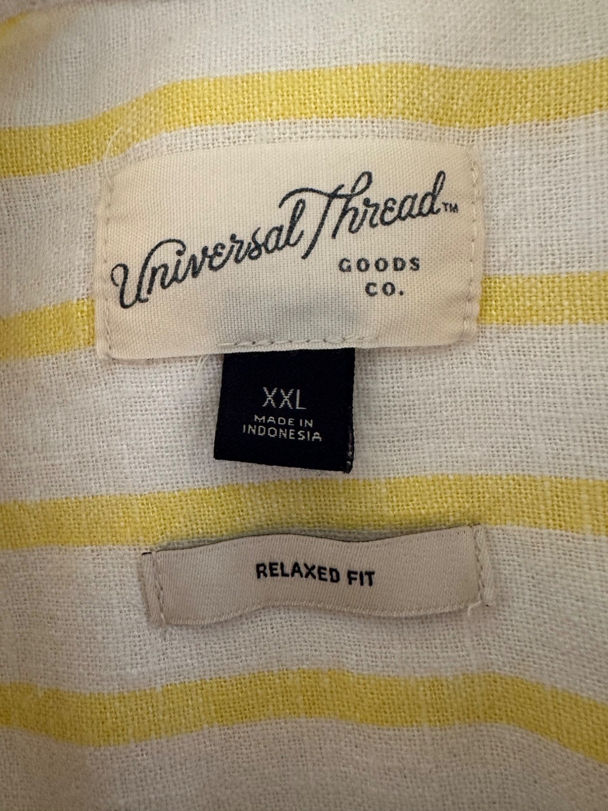 Universal Thread Linen Blend Button Down Shirt XX… - image 2