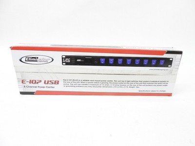 Eliminator Lighting E-107 USB 8 Channel Power Center (new)