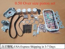 Oversize 0.25 Overhaul Engine Rebuild Kit For Suzuki Samurai Sj413 G13bb 16v Oversize 0.25 Overhaul Engine Rebuild Kit For Suzuki Samurai Sj413 G13bb 16v