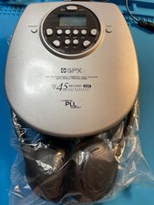 GPX C4050 Am/ Fm Cd Player, Tested Working, With New Headphones