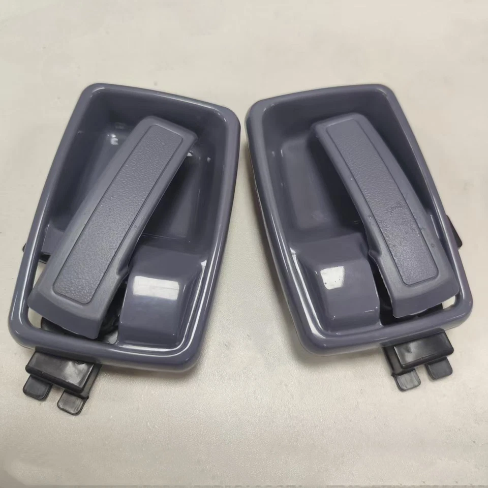 Manija de puerta interior izquierda y derecha gris para Isuzu 1988-1995 PICKUP 1984-1991 Trooper Foto 2 de 4
