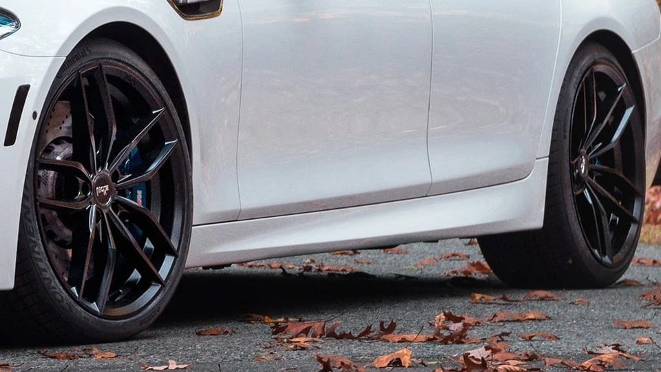 19x9.5" Niche Wheels M203 Vosso Matte Black Rims (S04) Foto 2 de 4