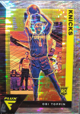 Obi Toppin 2020-21 Panini Flux #206 Rookie Basketball Card #206