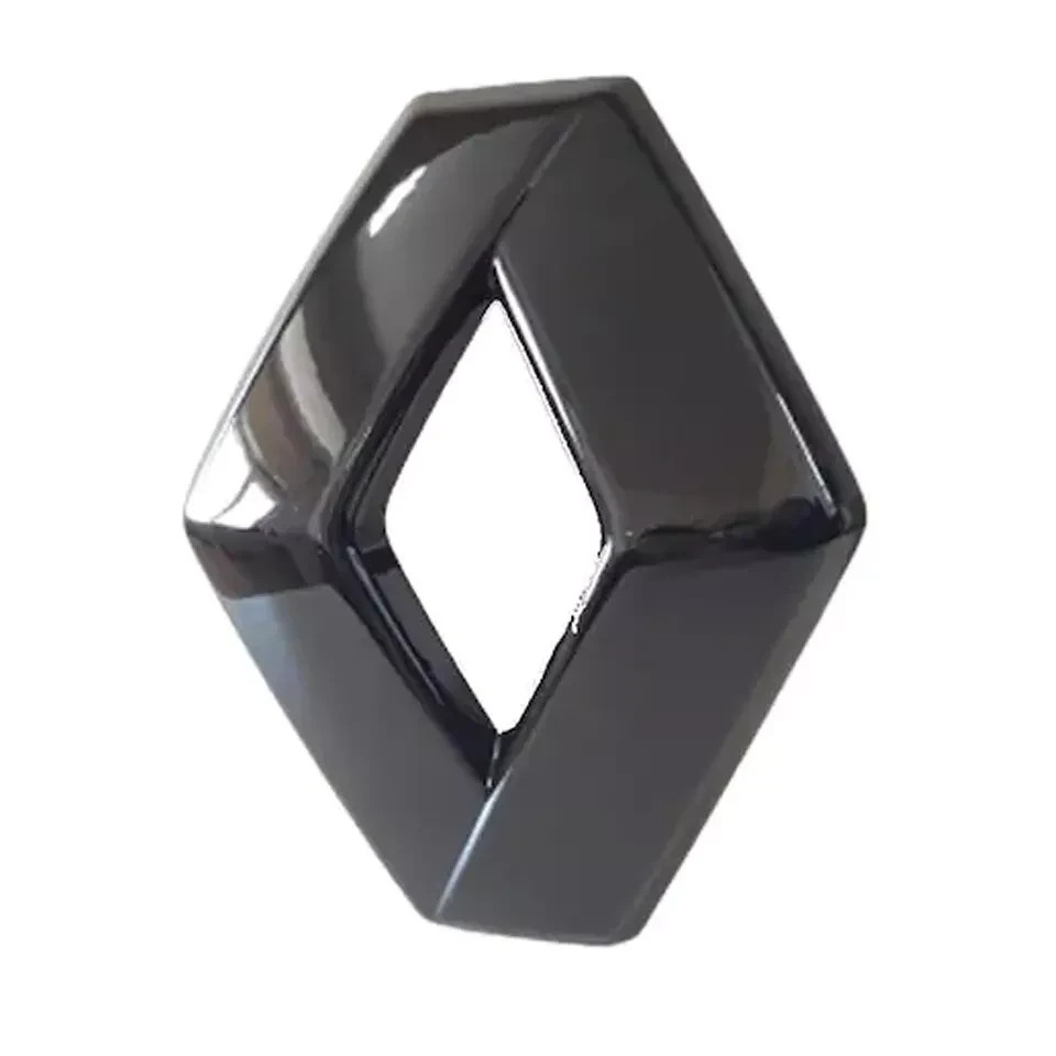 Insigne noir de calandre avant pour Clio 4 et Megane avec reference 628909470R