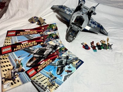LEGO 6869 Quinjet Aerial Battle (2012) Marvel Avengers   Minifigs, Instructions
