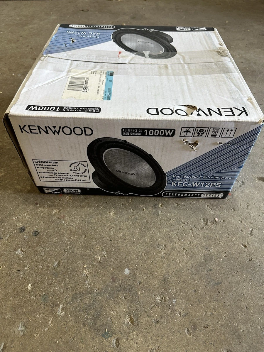 Kenwood 12 Inch Car Subwoofers for sale | eBay