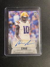 2020 Leaf Draft Autographs Stephen Sullivan Rookie Insert #BA-SS1 LSU Tigers