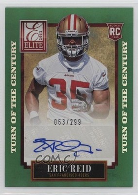 2013 Elite Turn of the Century Rookie Signatures /299 Eric Reid Auto RC 0s8i