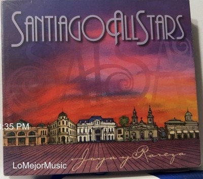 Rare No Longer Made CD +DVD Santiago All Stars Joya Rareza Salsa from Chile NEW