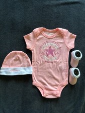 Converse 3-Piece Set Newborn 0-6 Months