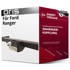 Für Ford Ranger Typ TKE (Oris) Anhängerkupplung starr inkl. EBA neu