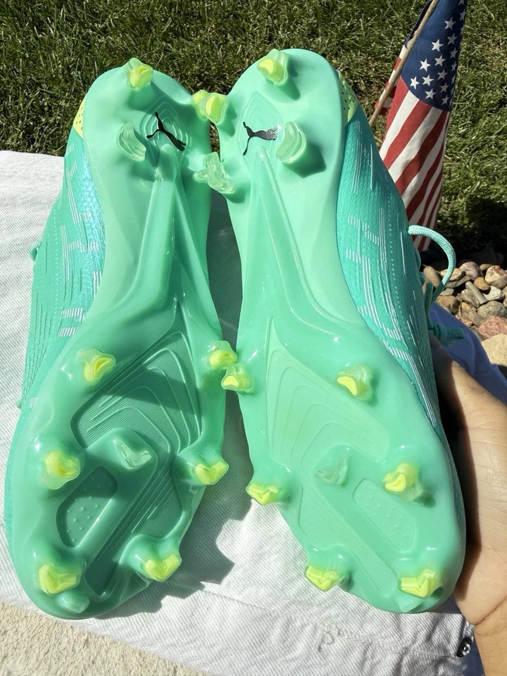 Puma Ultra Ultimate FG AG Soccer Cleats Womens US 7 Multicolor Lace Up 10721503 - Image 4 of 4