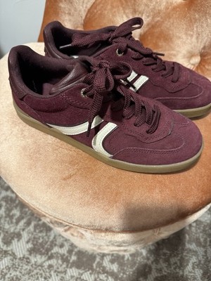 Stradivarius Women's Sneaker Burgundy Size EUR 38