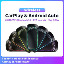 Wireless Carplay Adapter Smart Box USB Wireless Android Auto A2A Bluetooth WiFi