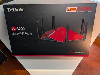 D-Link AC3200 3200Mbps 4-Port Tri Band Wi-Fi Router (DIR-890L/R)