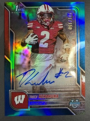 2025 Bowman Chrome U Trech Kekahuna 1st Bowman Blue Auto 101/150 #BCA-TK