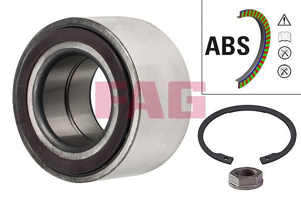 Schaeffler FAG 713 6405 00 Radlagersatz Vorne Hinten FüR CitroËN DS Peugeot-image