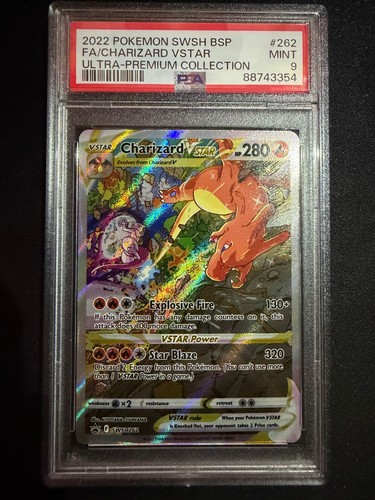 PSA 9 Charizard VSTAR Sword and Shield Ultra Premium Collection: Charizard #262