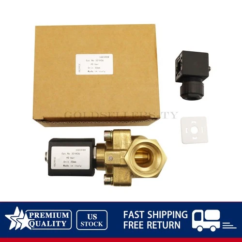 NEW 1PC Solenoid Valves For Parker H-Series 24V Indirect Acting 321H36 US