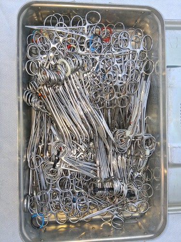 Lot of Forceps, Medical, With Case