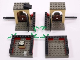 LEGO 7419 Orient Expedition Adventurers Dragon Fortress Used for Parts