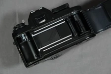 Nikon EM 35mm SLR Film Camera w/Nikon 50mm f/1.8 Lens Light Seal Replaced