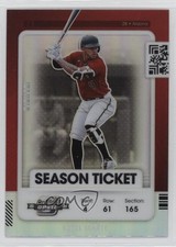 2021 Panini Contenders Season Ticket Optic Holo Prizm Ketel Marte #95 1fa0